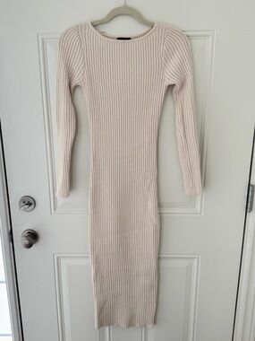 DYNAMITE rib knit midi dress size XXS